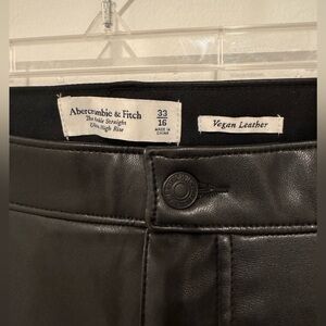 Vegan Leather Ambercrombie & Fitch pants
